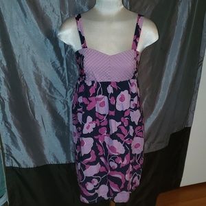 Anthropologie floral dress